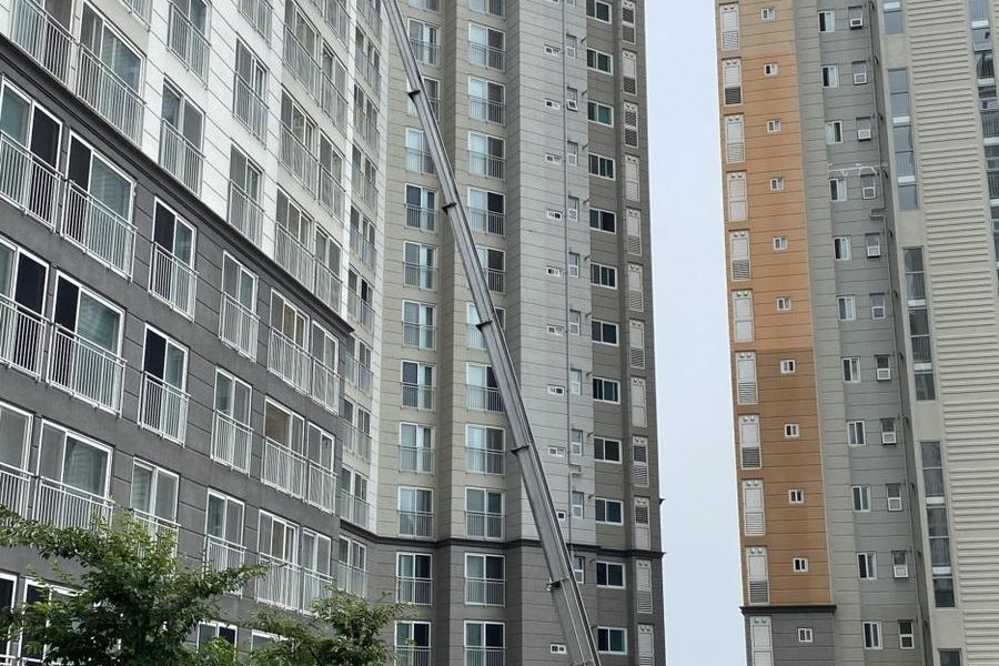 서구 작업 당일 현장